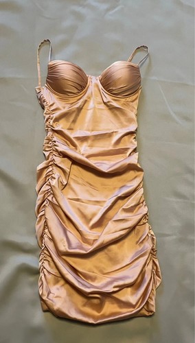 Polly girl ruched satin - oh, it