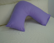 V Pillowcases Covers Polycotton Back Neck Maternity Support V Cushion Cases Only