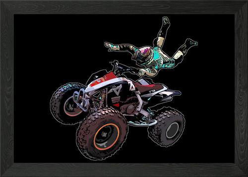 Quad bike atv framed - quad,