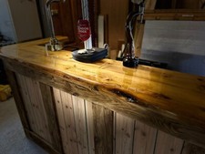 Wooden Home bar Man cave