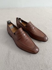 Berluti Men’s Lorenzo Medium Brown Unlined Loafers UK8 - RRP £1,090 + Shoe Trees