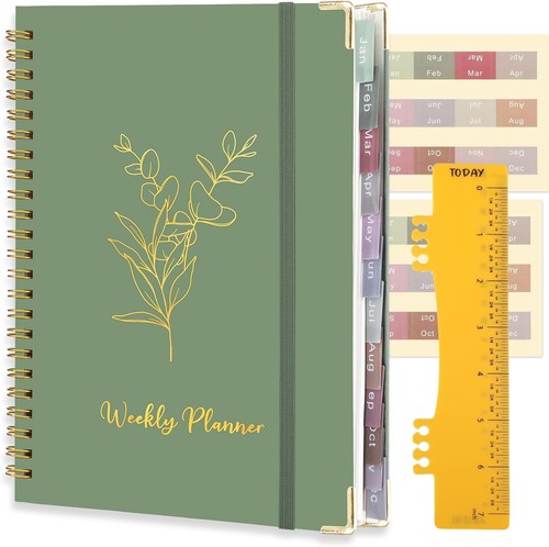 Undated weekly planner - undated, a5