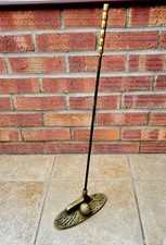 Novelty Brass Fireside Poker