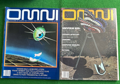 Vintage omni magazines vol - omni,