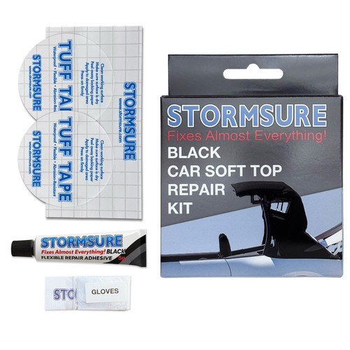 Black convertible roof repair - convertible,