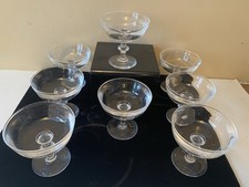 8 STEUBEN Champagne Martini