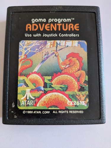 Adventure game atari 2600 - game,
