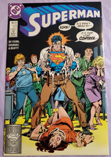 SUPERMAN # 25 DC COMICS 1989  PRISTINE CONDITION HIGH GRADE 9.0 NM