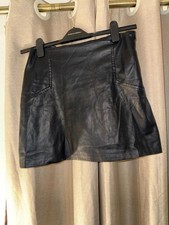 Primark black faux leather