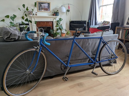 Vintage raleigh tandem bicycle - vintage,