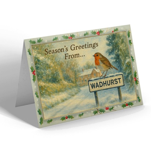 Christmas card wadhurst - christmas,
