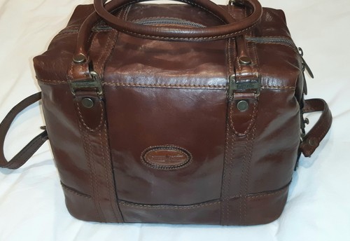 Gianni conti box - brown, leather