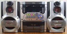 Goodmans GMN10040MP3 3x CD & Twin Cassette Hi-Fi System, AM/FM Tuner,Excellent 
