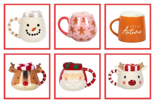 Mug and socks - and, various