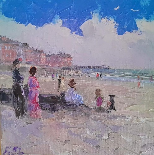 Impressionist oil painting - impressionist,