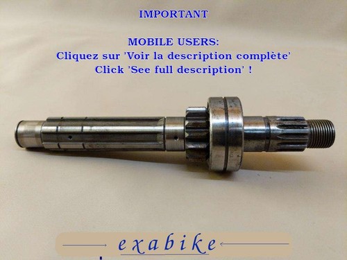Primary gearbox shaft - primary,