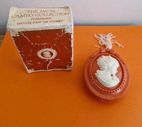 Vintage avon orange cameo - vintage,