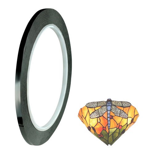 Black pet stained glass - 1x(black,