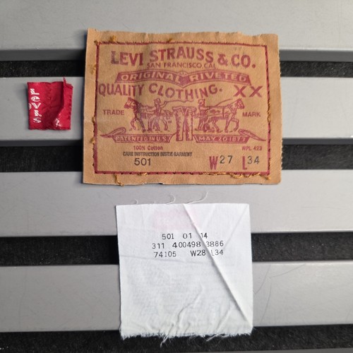 Vintage levi 501 red - 501,