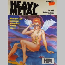 Heavy Metal AKA Metal Hurlant #10 Ranx 1 Liberatore / Lebbeus Woods /Kierkegaard
