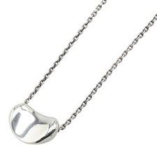Tiffany Bean Necklace SV925 Silver Women's TIFFANY&Co.