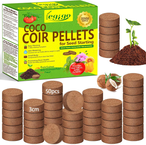 Pcs 30mm coco coir pellets - pcs,