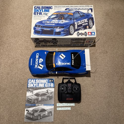 New tamiya tl01 calsonic - new,