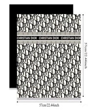 20 Pcs Dior Paper Wrap For