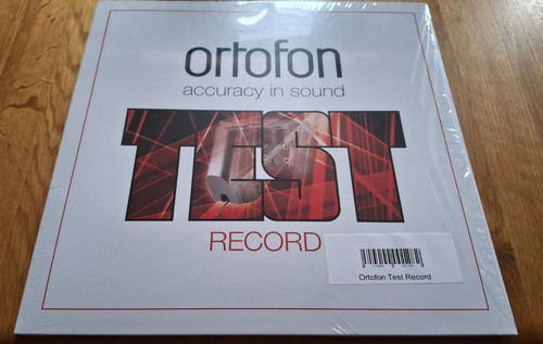 Ortofon test record - test, 2016