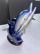 Blue Dolphins Porcelain