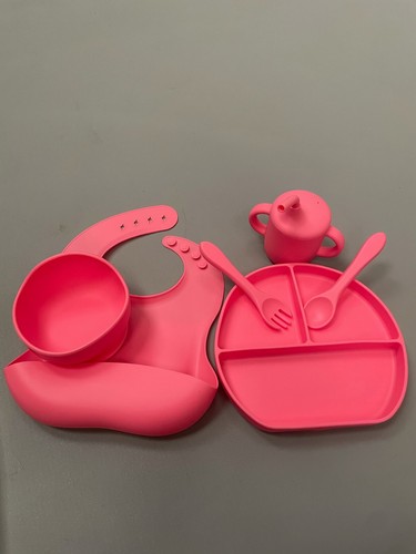 Baby feeding set silicone - baby,
