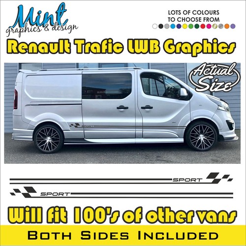 Lwb renault trafic camper side - lwb,