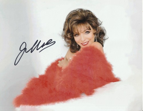 Joan collins hand signed - hand, 10x8