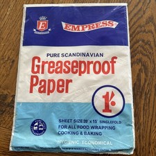 Vintage Empress Greaseproof