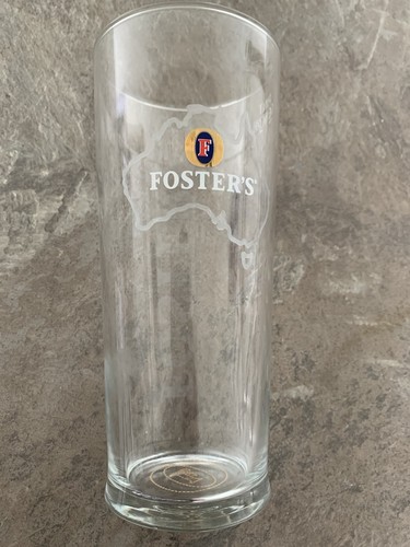 Fosters pint glass with - pint,