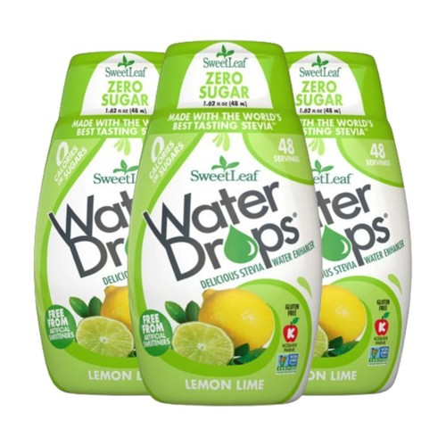 Sweetleaf water drops lemon - water,