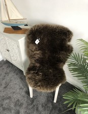 Teddy bear Brown Sheepskin Rug