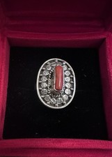 Sterling Silver 925 Red