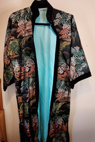 Vintage crown japanese kimono - vintage,