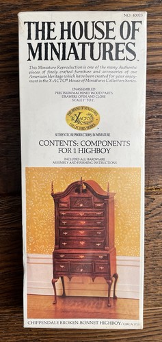 House miniatures highboy - house,