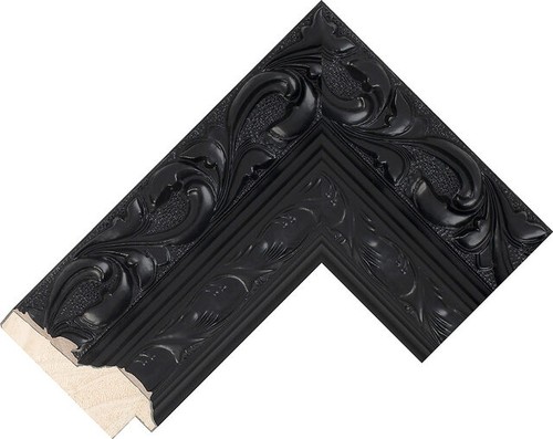 75mm wide black reverse - wide,