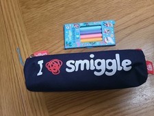 Smiggle Pencil Case + colored  pencils ideal for christmas stocking 