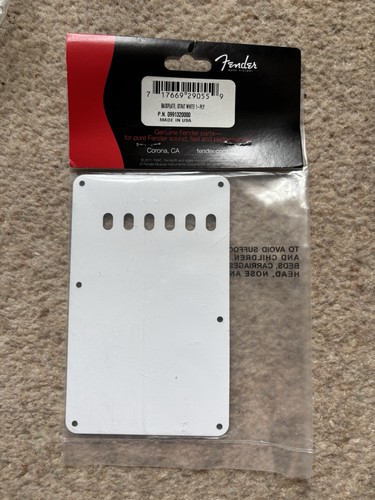 Fender parts backplate - fender,