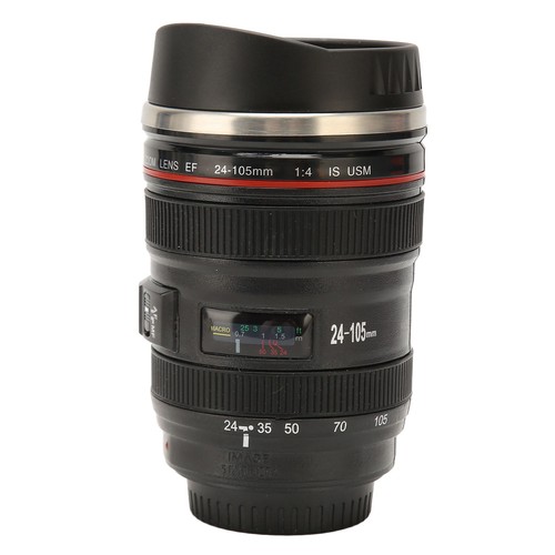 Camera lens coffee mug - lens,