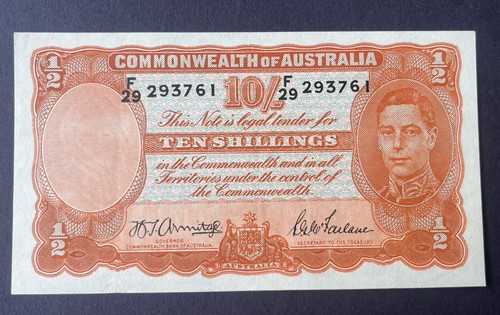 1942 ten shilling banknote - 1942,