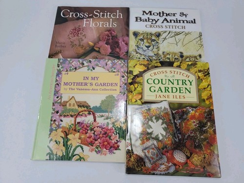 Cross stitch book lot - 4,
