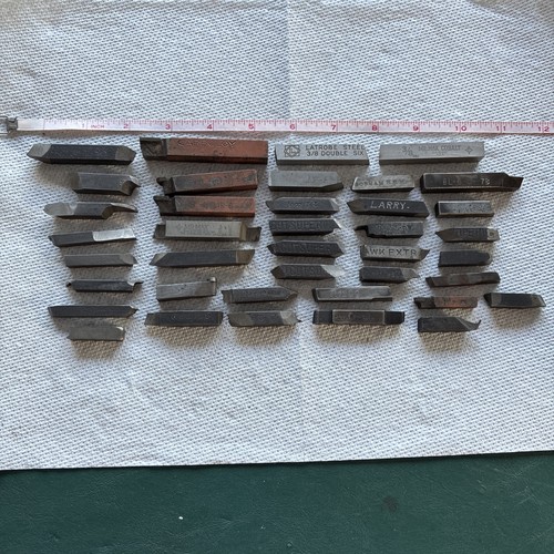 Lot metal lathe - , bits