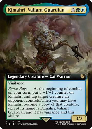 Mtg kimahri valiant guardian - mtg, kimahri,