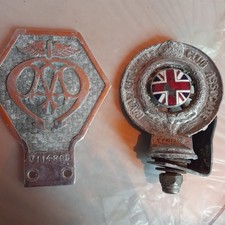 AA BADGE +RAC Royal automobile