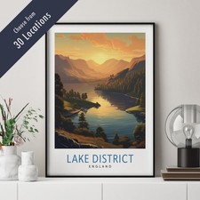 Travel poster print great - print,